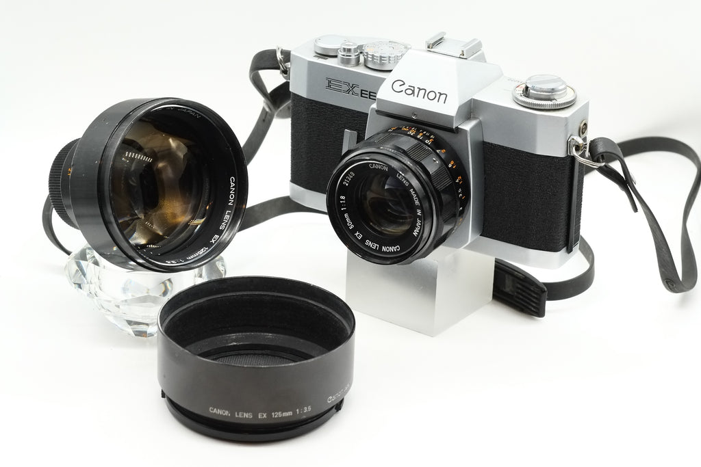 Canon EX EE + Canon EX 50mm 1.8 + Canon EX 125mm