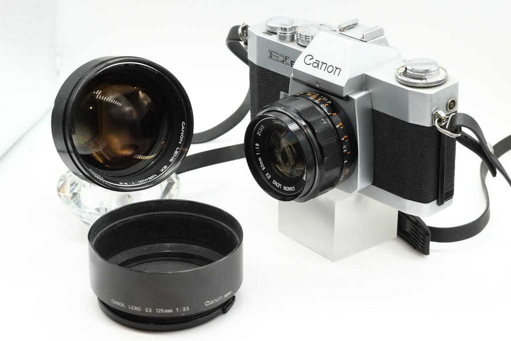 Canon EX EE + Canon EX 50mm 1.8 + Canon EX 125mm