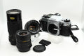 * VGC * Canon AE-1 PROGRAM + FD Canon 50mm 1.8 S.C. & CANON 35-70mm & 70-150mm