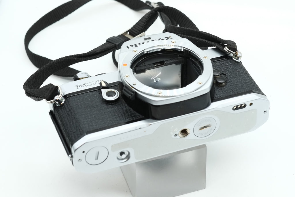 ** EXCELLENT ** PENTAX MX + PENTAX 50mm 1.7 + 28mm 3.5 + 135mm * NEW LIGHT SEALS