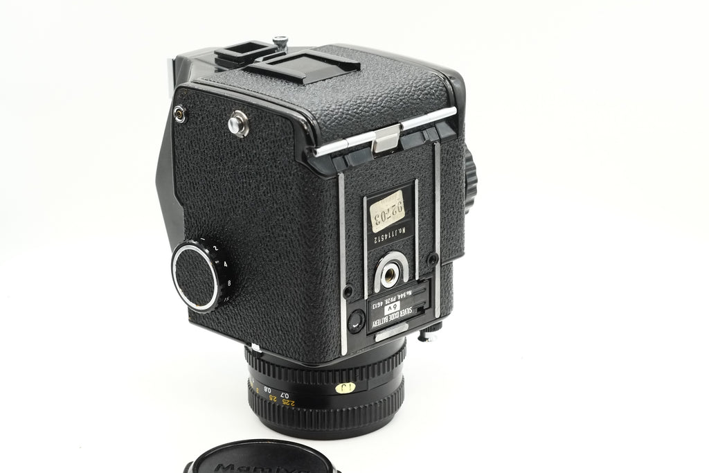 Excellent Mamiya M645J 120 Camera w/ 80mm f/2.8 Lens * New Light Seals
