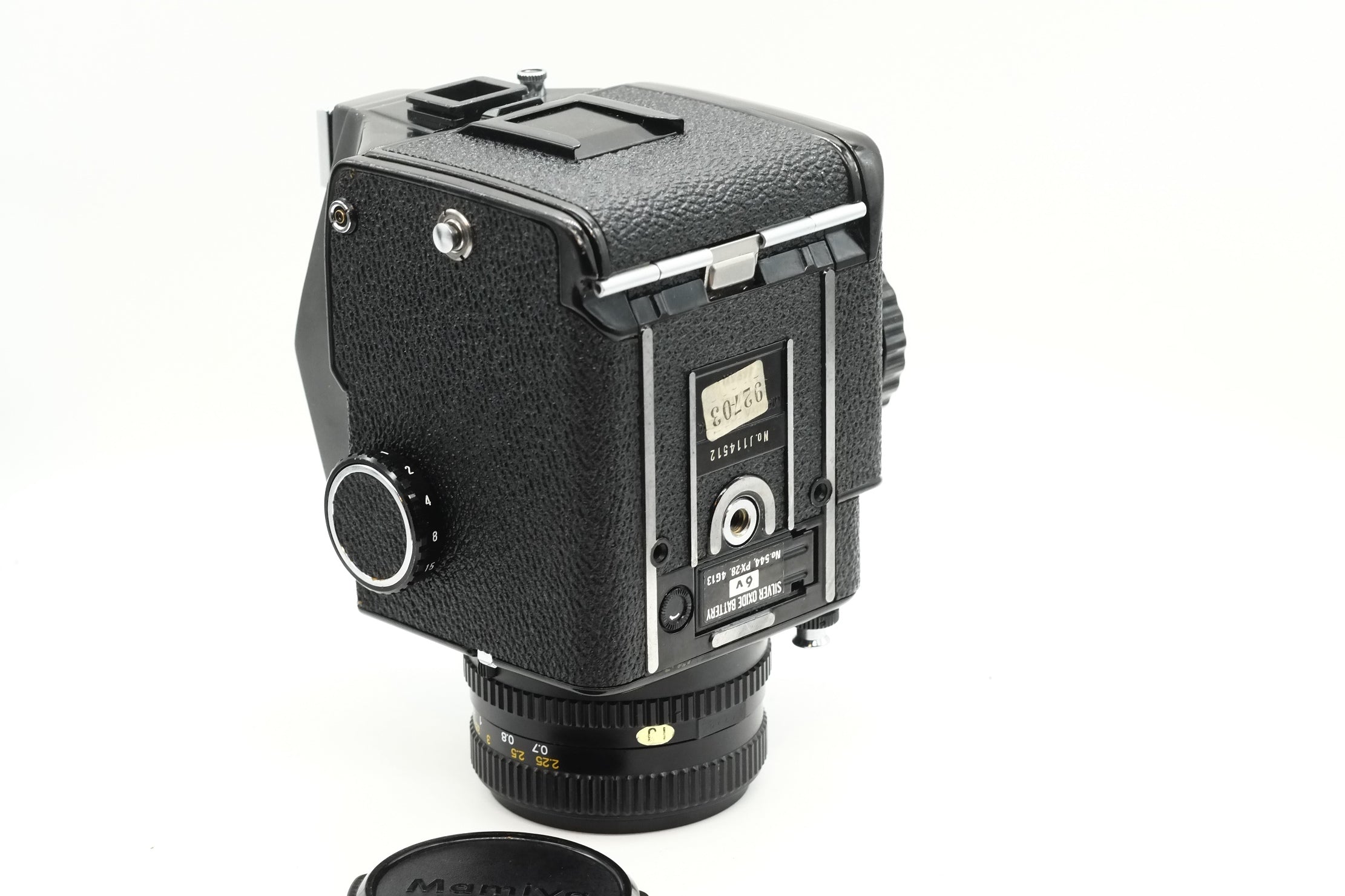 Excellent Mamiya M645J 120 Camera w/ 80mm f/2.8 Lens * New Light Seals