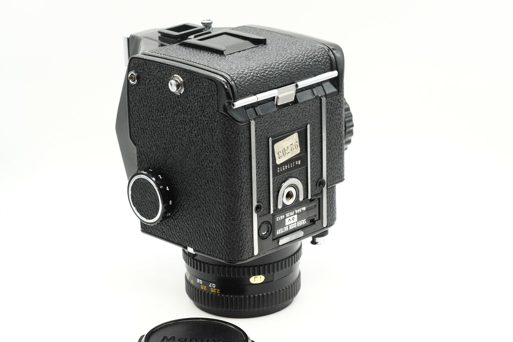Excellent Mamiya M645J 120 Camera w/ 80mm f/2.8 Lens * New Light Seals