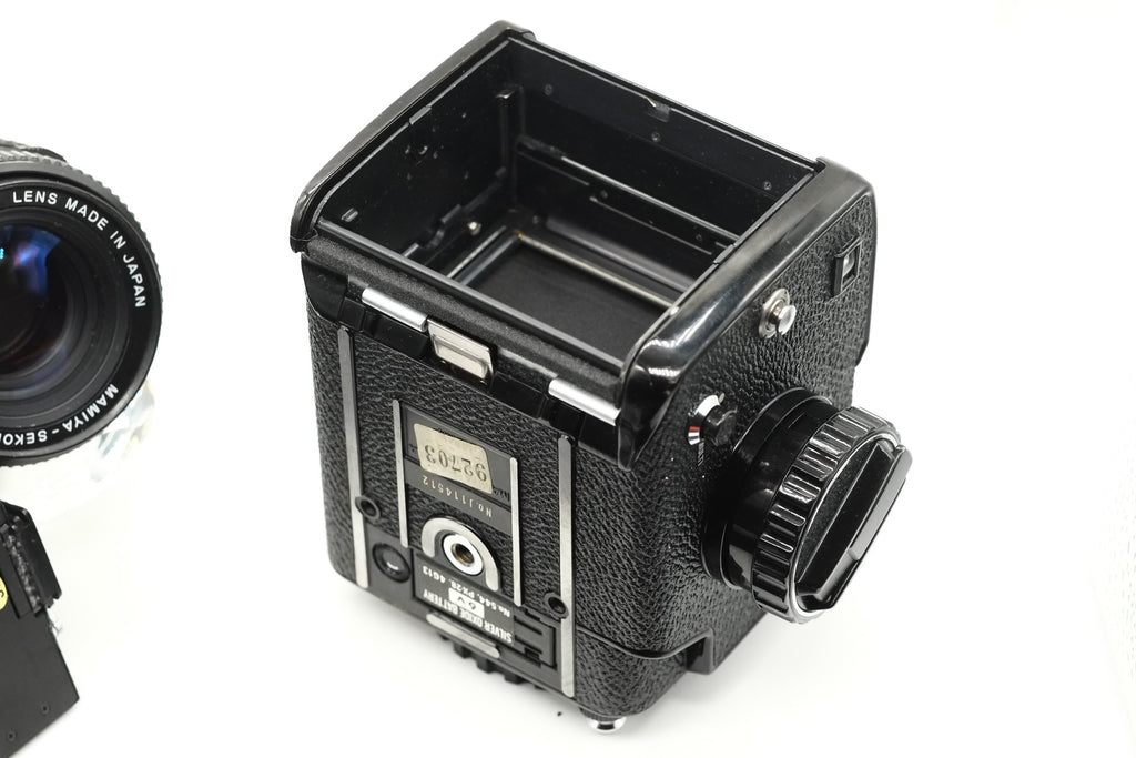 Excellent Mamiya M645J 120 Camera w/ 80mm f/2.8 Lens * New Light Seals