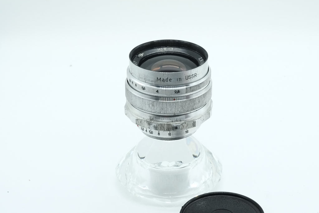 RARE MIR-1 37mm f2.8 M39 Vintage Wide-Angle lens “Grand Prix” Brussels
