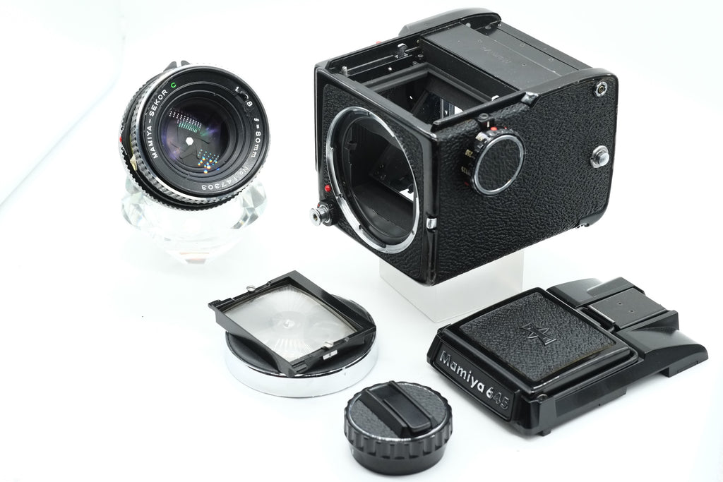 Excellent Mamiya M645J 120 Camera w/ 80mm f/2.8 Lens