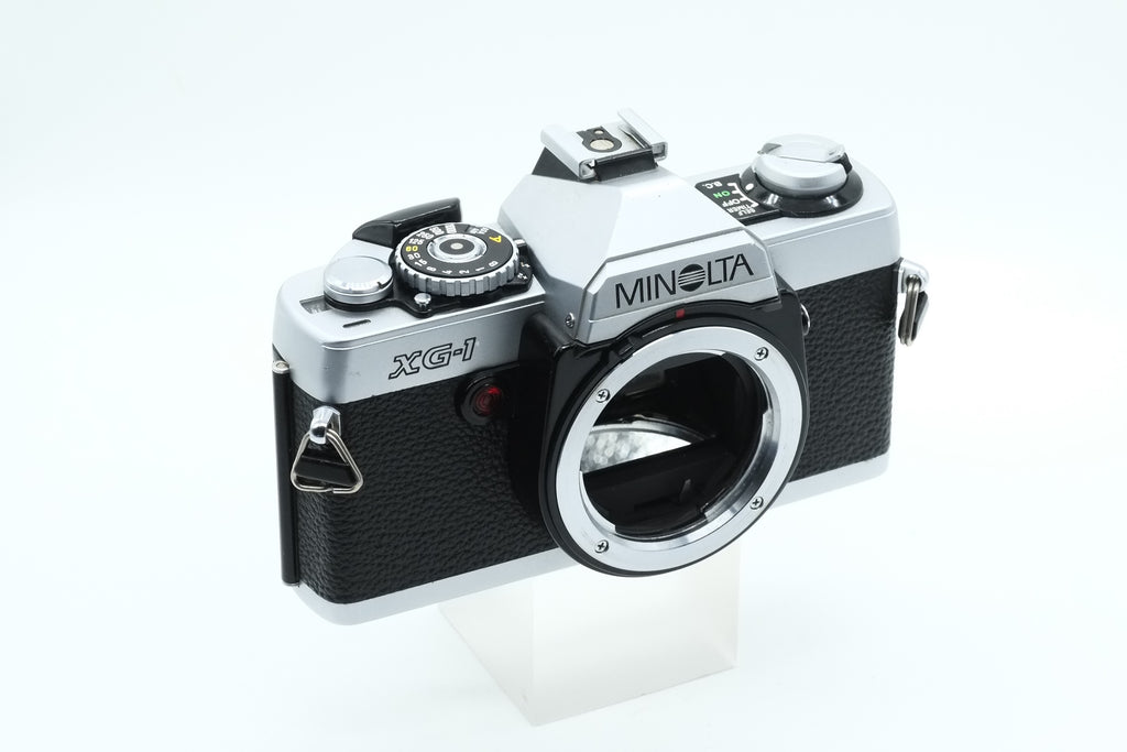 *** VERY GOOD *** MINOLTA XG-1 + MD ROKKOR 45mm + AUTO WINDER G