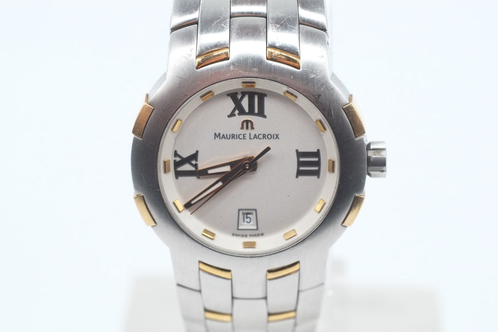 Ladies MAURICE LACROIX Milestone 79861 Steel / Gold 18k WRISTWATCH Quartz