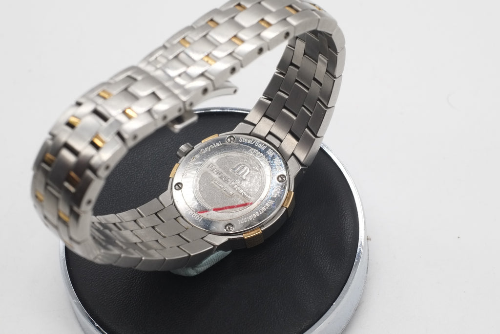 Ladies MAURICE LACROIX Milestone 79861 Steel / Gold 18k WRISTWATCH Quartz