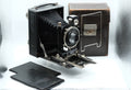 1920 Folding Camera by F.Deckel Munchen 9x12 Compur Laack Rathenow f=15cm 4.5