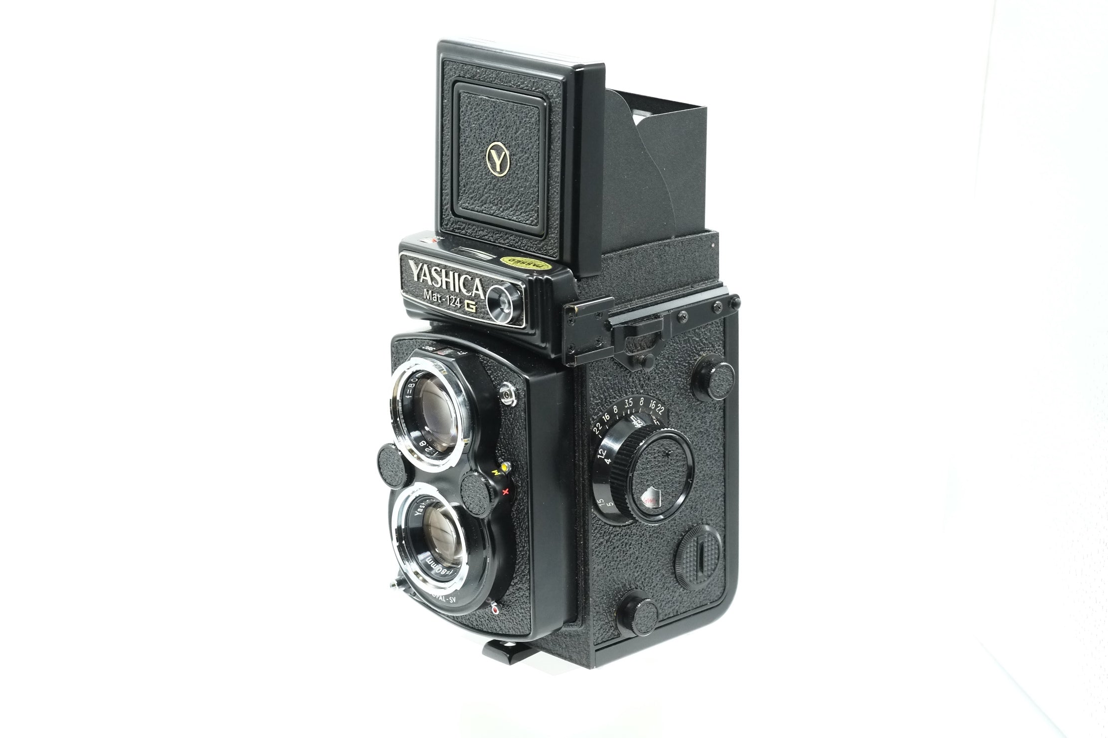 ** Mint ** Yashica Mat 124G * New Light Seals - Meter Works