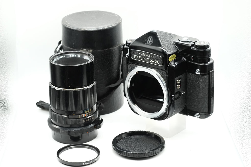 VGC Asahi Pentax 6x7 67 MLU + SMC Takumar 200mm F4 * Fully Serviced *
