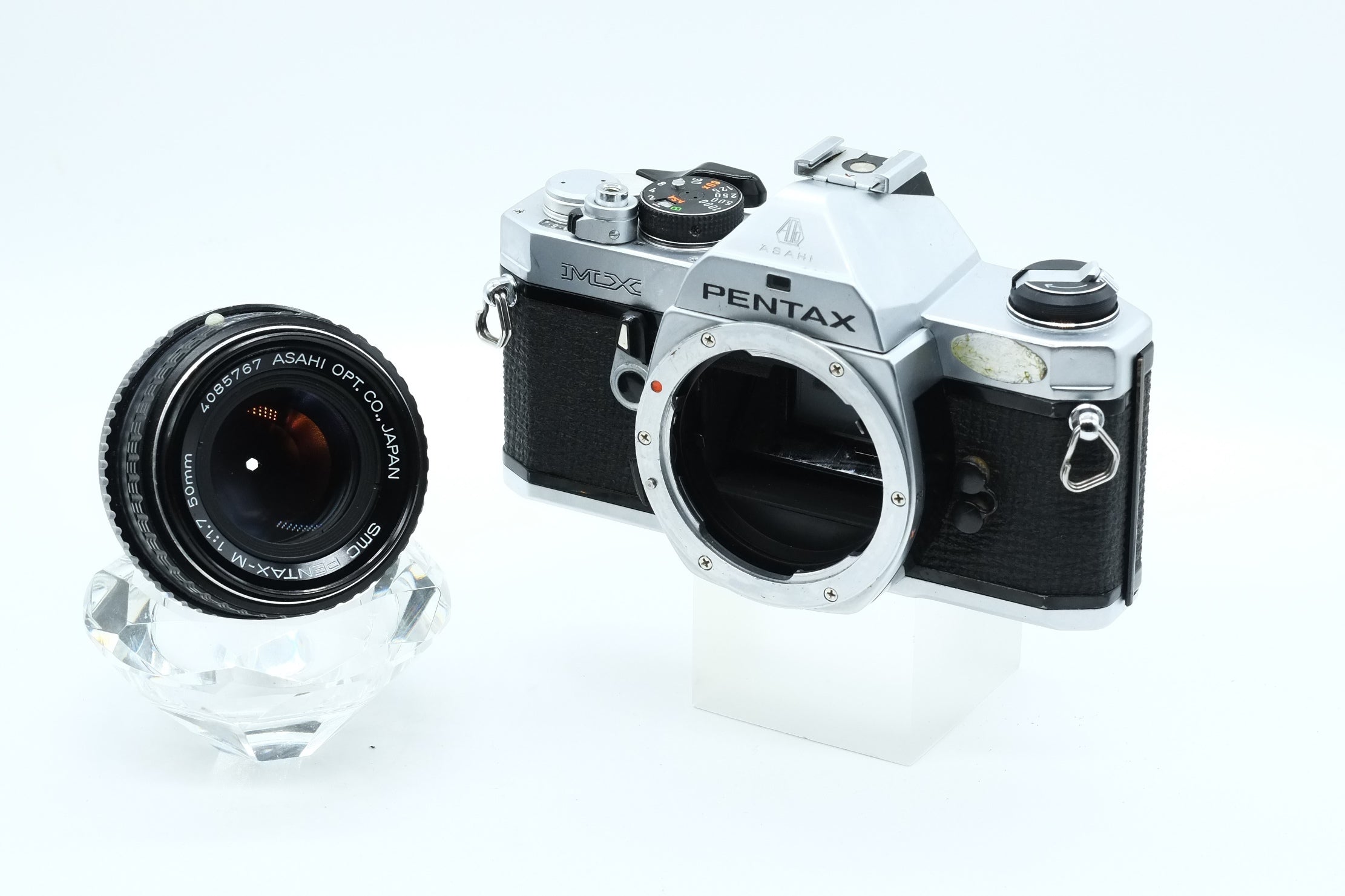 SERVICED & EXCELLENT ** PENTAX MX + PENTAX 50mm 1.7