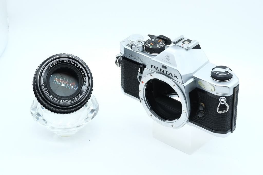 SERVICED & EXCELLENT ** PENTAX MX + PENTAX 50mm 1.7