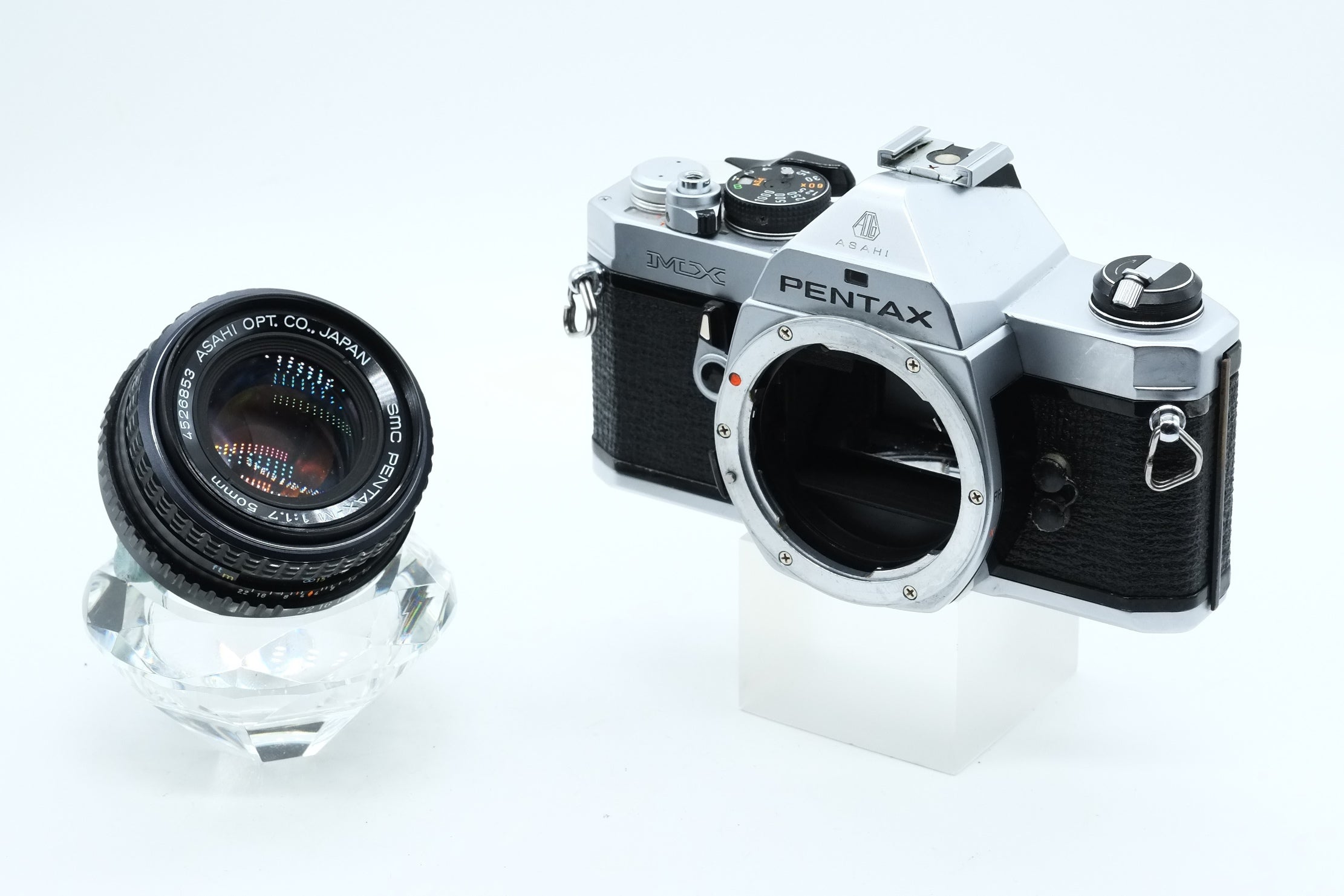 SERVICED &  VGC  ** PENTAX MX + PENTAX 50mm 1.7
