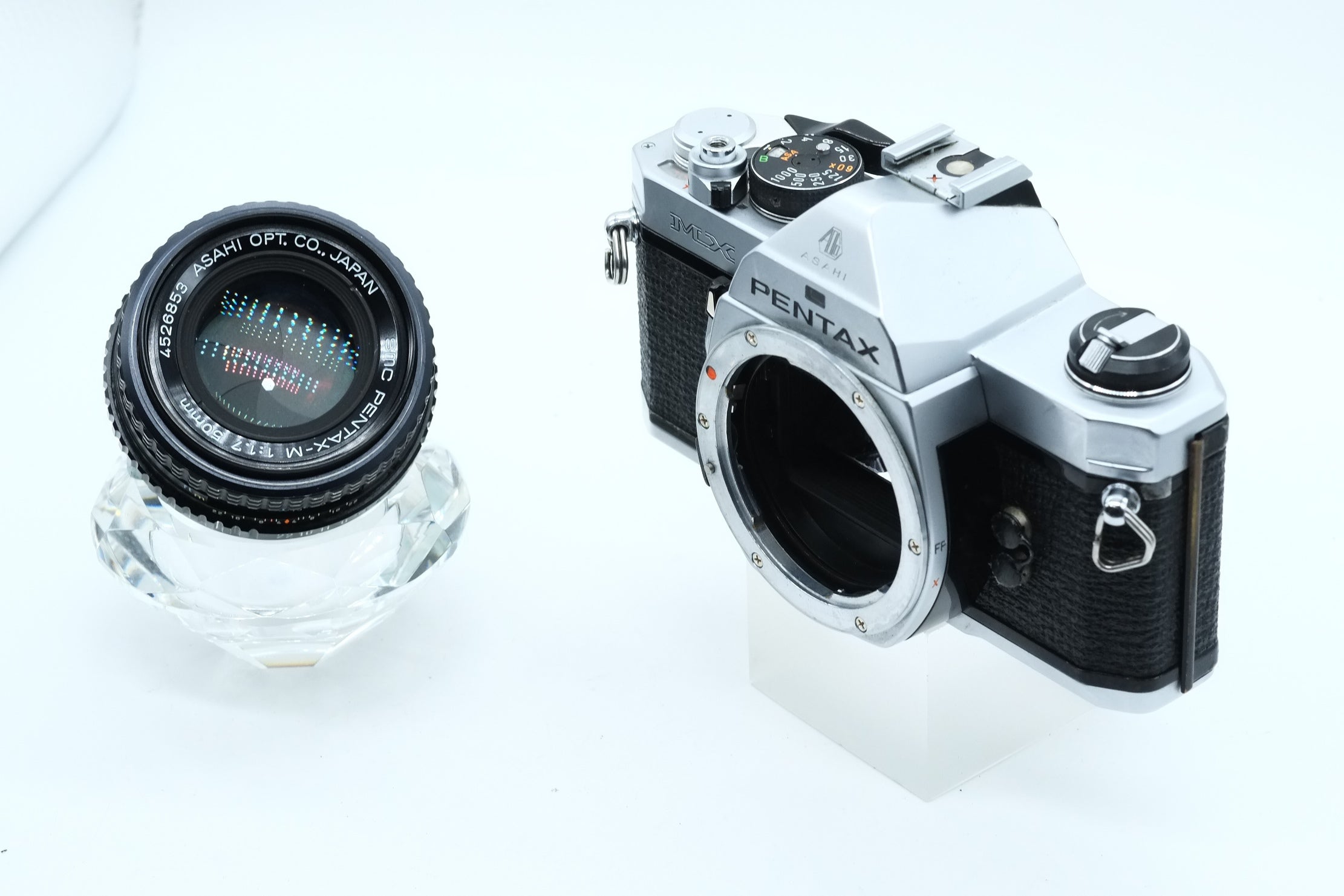 SERVICED &  VGC  ** PENTAX MX + PENTAX 50mm 1.7