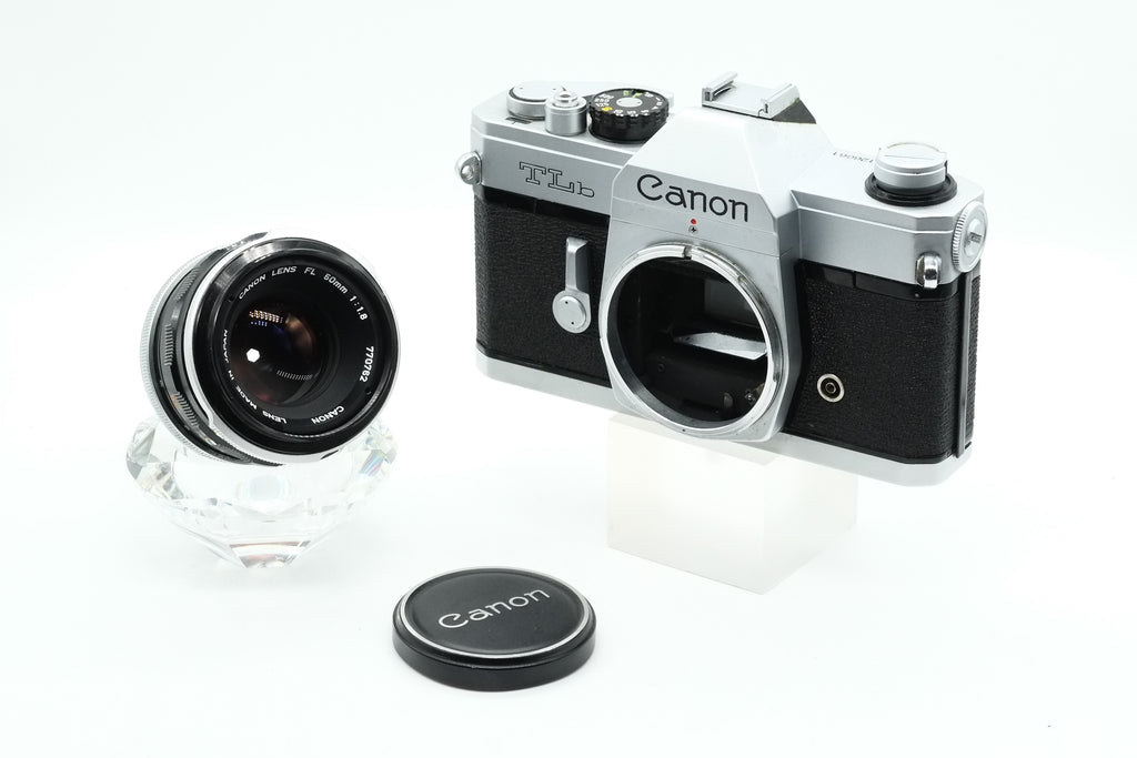 * VERY GOOD * Canon TLb + Canon FL 50mm 1.8 * New Light Seals