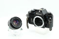 NIKON EM + NIKON SERIES E 50mm 1.8