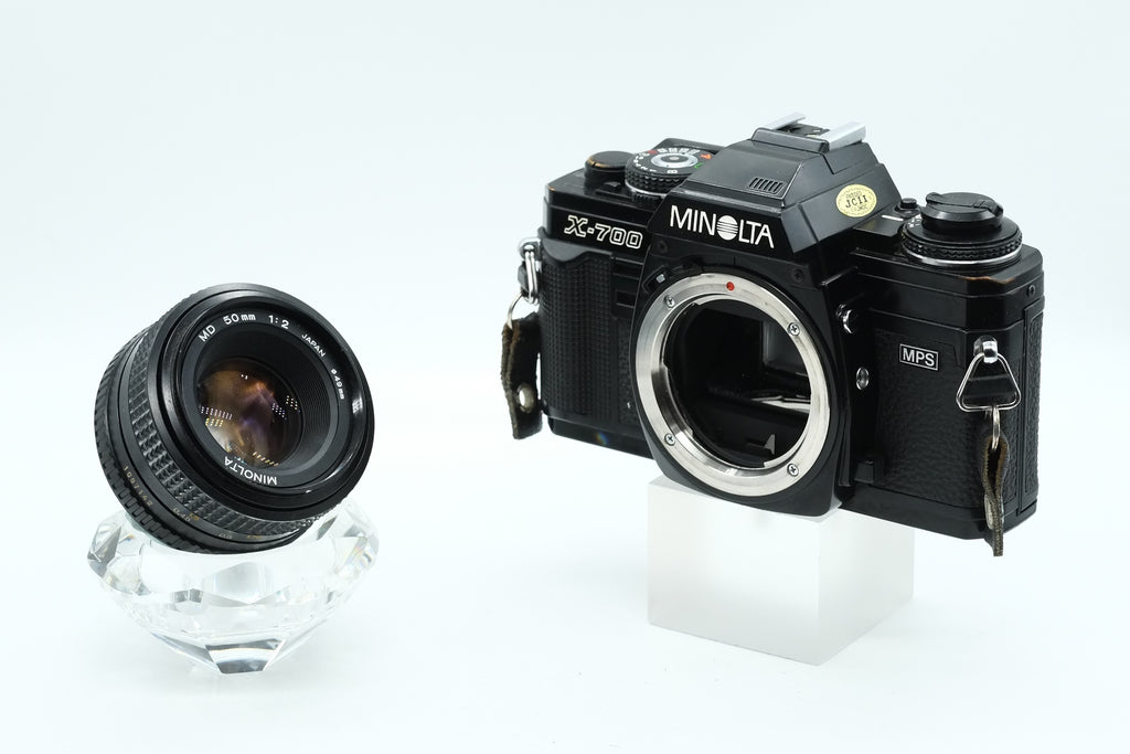 * VGC * MINOLTA X-700 + MD 50mm F2  * New Light Seals fitted
