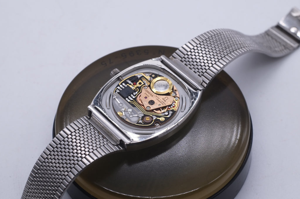 * VGC * 1977 Omega DeVille Quartz 192.0035 Cal 1342 + Bracelet ST.1285