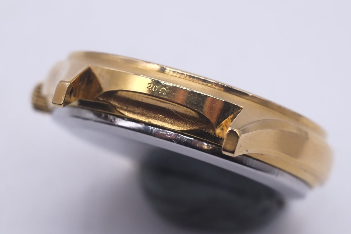 * VGC * 1979 Omega DeVille Quartz 192.0033 Cal 1342 * Gold  Plated