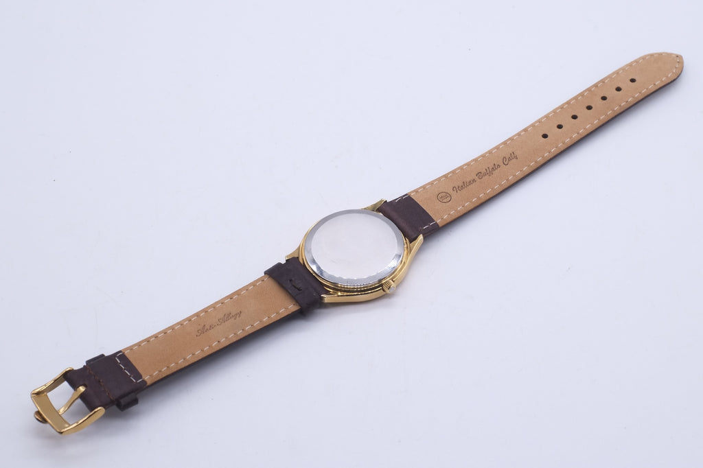 * VGC * 1979 Omega DeVille Quartz 192.0033 Cal 1342 * Gold  Plated