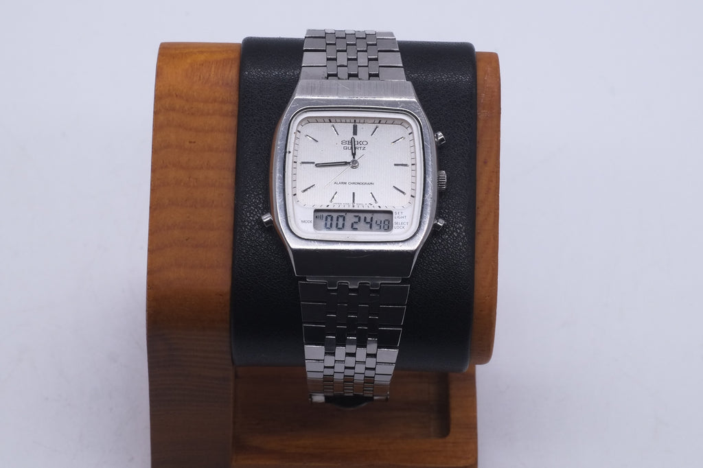 * VGC * Mens Seiko H461-50OA Ana Digi Wristwatch