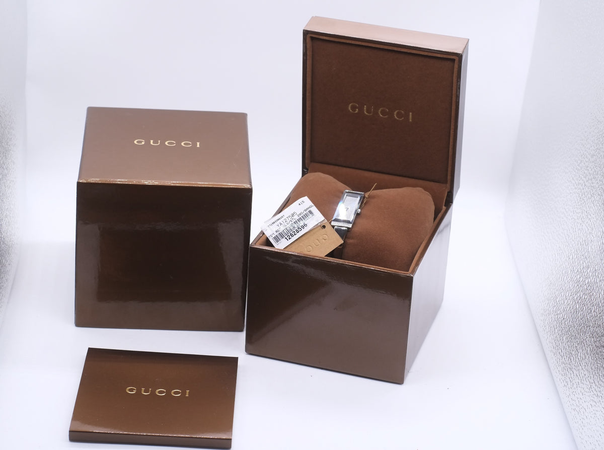Gucci G-Frame 127.5 Mirror Dial with 42 Diamonds YA127505