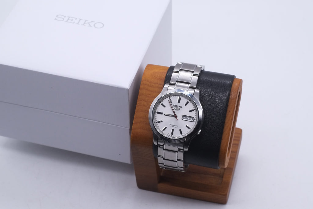 * MINT * Seiko 5 7S26-02J0 Automatic 21J Sunduds Dial Day/Date Seiko Bracelet