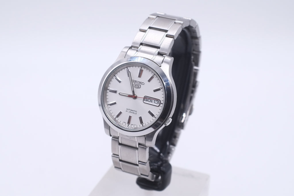 * MINT * Seiko 5 7S26-02J0 Automatic 21J Sunduds Dial Day/Date Seiko Bracelet