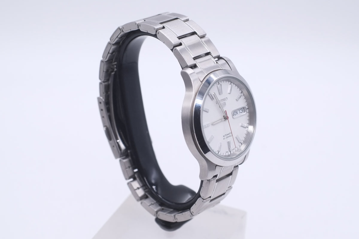* MINT * Seiko 5 7S26-02J0 Automatic 21J Sunduds Dial Day/Date Seiko Bracelet