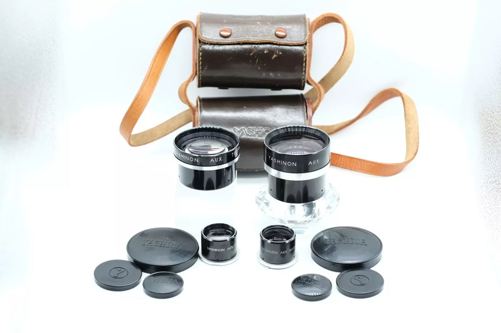 Yashica Mat124 Aux TelePhoto & WideAngle Lens with Finder/Viewfinder-Rollei Bay