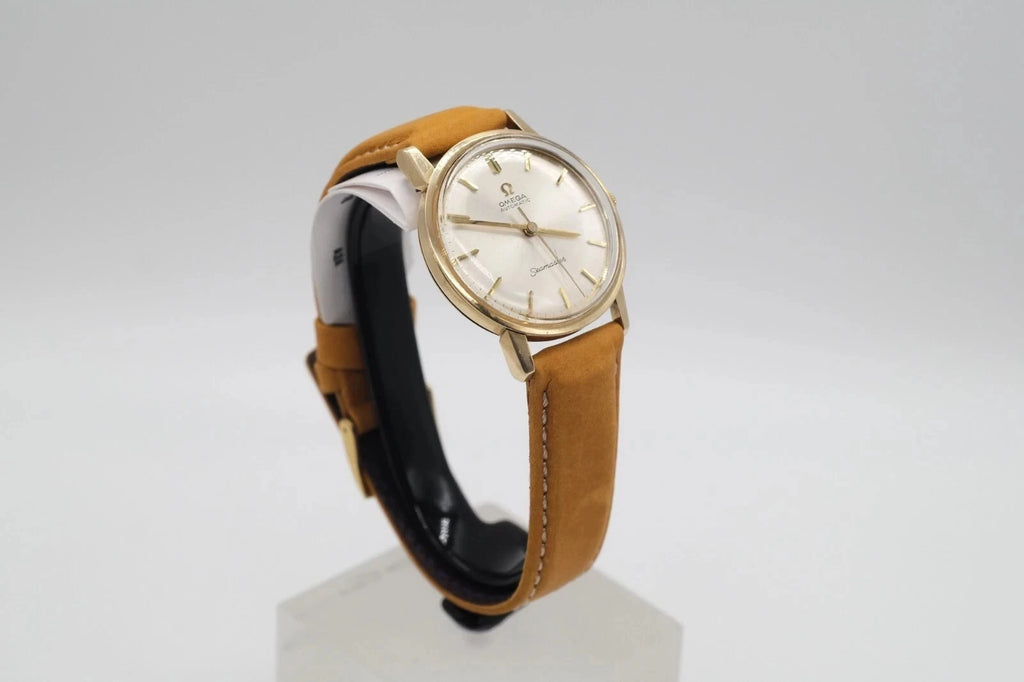 Mens 1965 Omega Seamaster 165/6 - 5003 9ct Gold Automatic * Cal 552 * Warranty