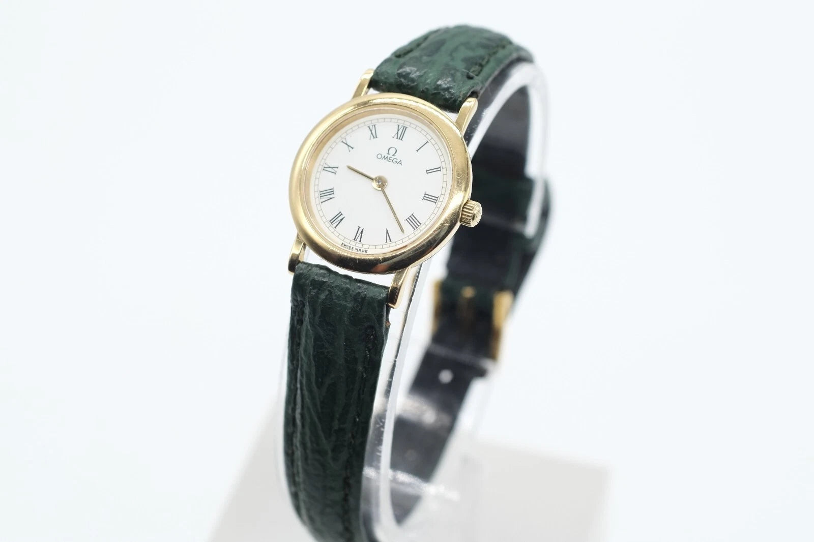 Ladies 1986 Omega De Ville 595.0097.2 Quartz Watch * Warranty