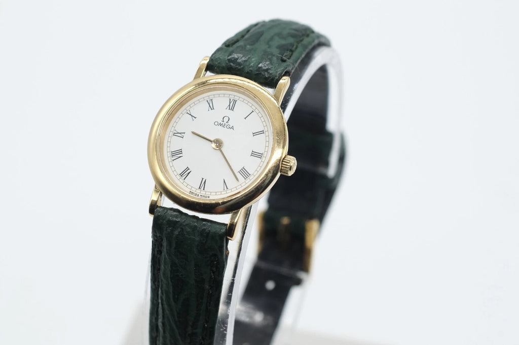 Ladies 1986 Omega De Ville 595.0097.2 Quartz Watch * Warranty