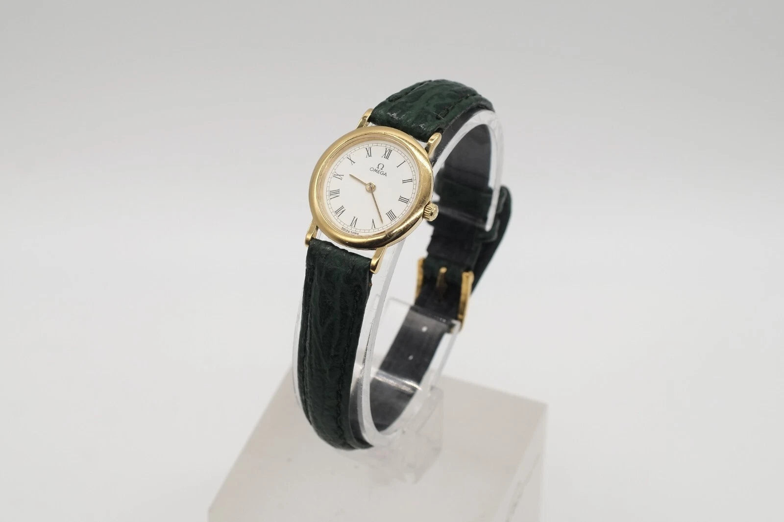 Ladies 1986 Omega De Ville 595.0097.2 Quartz Watch * Warranty