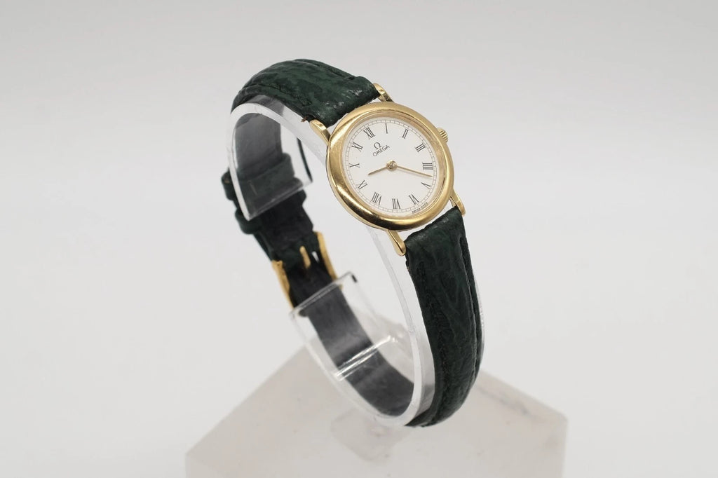 Ladies 1986 Omega De Ville 595.0097.2 Quartz Watch * Warranty