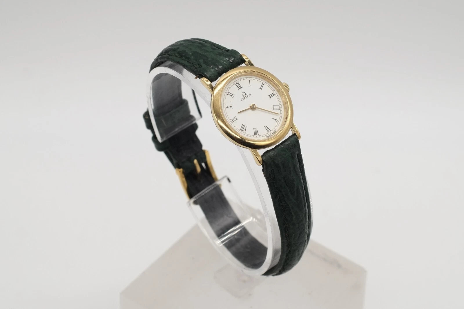 Ladies 1986 Omega De Ville 595.0097.2 Quartz Watch * Warranty
