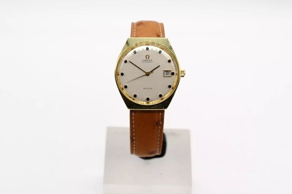 *** VGC *** OMEGA De Ville Gold Men's Watch - 166.053