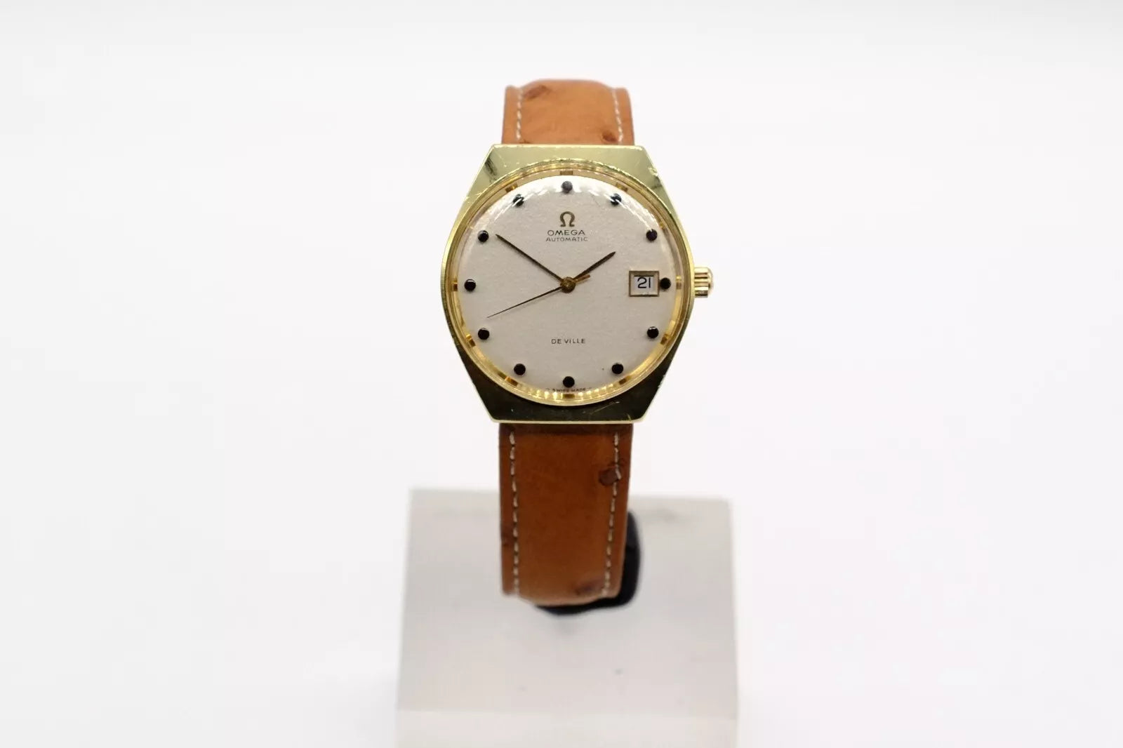 *** VGC *** OMEGA De Ville Gold Men's Watch - 166.053