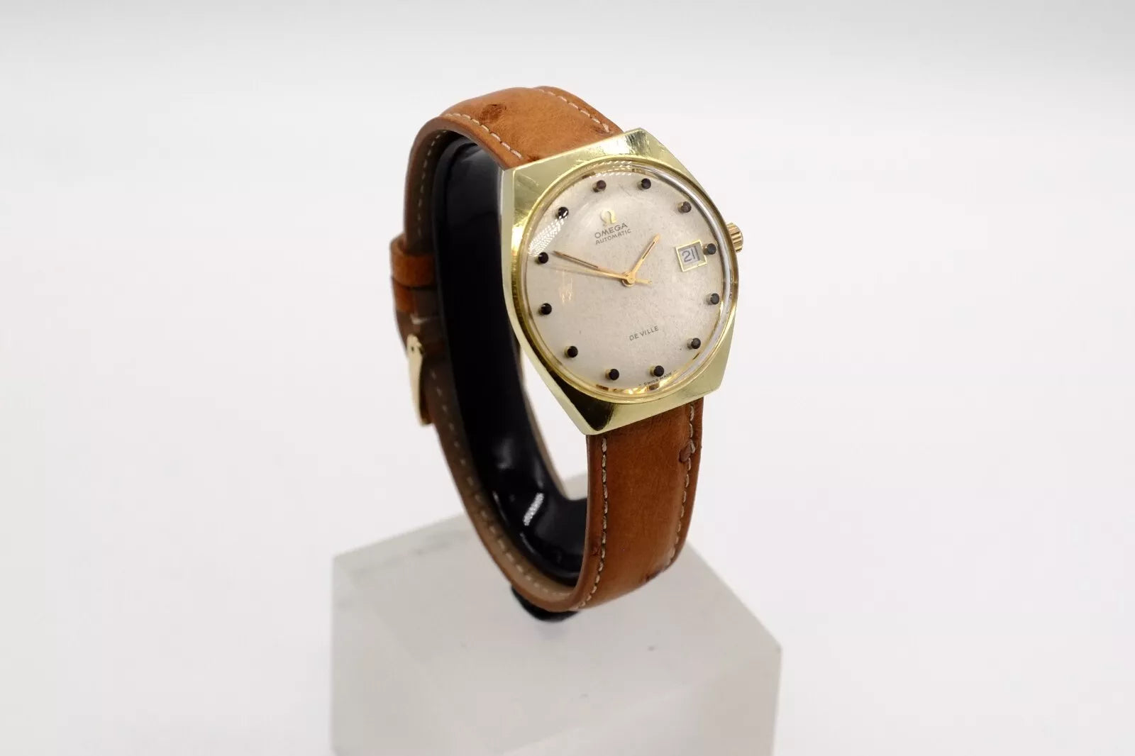 *** VGC *** OMEGA De Ville Gold Men's Watch - 166.053
